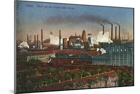 Krupps Works-null-Mounted Art Print