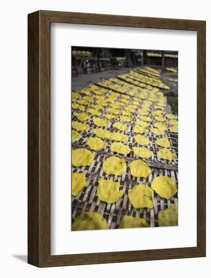 Krupuk (Kroepoek) Production, Bukittinggi, West Sumatra, Indonesia, Southeast Asia, Asia-Matthew Williams-Ellis-Framed Photographic Print