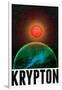 Krypton Retro Travel-null-Framed Premium Giclee Print