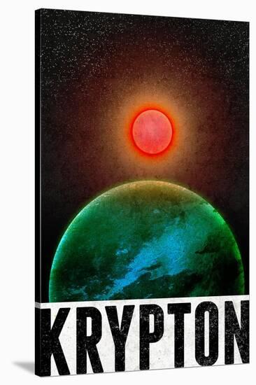 Krypton Retro Travel-null-Stretched Canvas