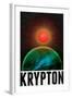 Krypton Retro Travel-null-Framed Art Print