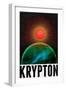 Krypton Retro Travel-null-Framed Art Print