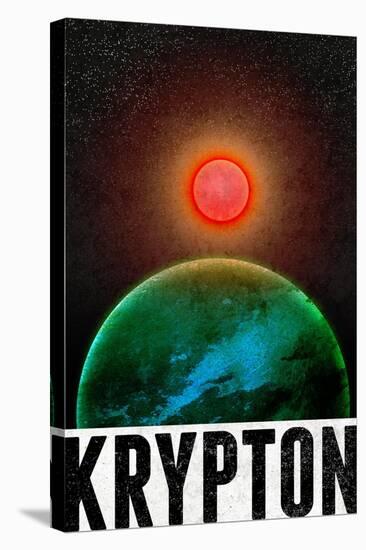 Krypton Retro Travel-null-Stretched Canvas
