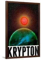 Krypton Retro Travel-null-Framed Art Print