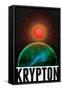 Krypton Retro Travel-null-Framed Stretched Canvas