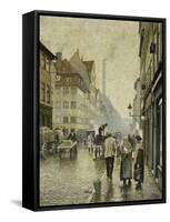 Krystalgade, Copenhagen-Paul Fischer-Framed Stretched Canvas