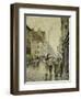 Krystalgade, Copenhagen-Paul Fischer-Framed Giclee Print