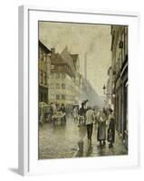 Krystalgade, Copenhagen-Paul Fischer-Framed Giclee Print