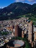 Plaza De Toros De Santamaria and Skyscraper Complex of Torres Del Parque, Bogota, Colombia-Krzysztof Dydynski-Framed Photographic Print