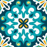 Oriental Traditional Ornament,Mediterranean Seamless Pattern, Tile Design, Vector Illustration ?An-Ksu Ganz-Framed Art Print