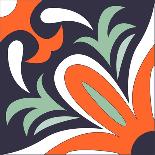 Vector Ornamental Tile Background. Italian Style. Vector Illustration Can Be Used for Desktop Wallp-Ksu Ganz-Framed Stretched Canvas