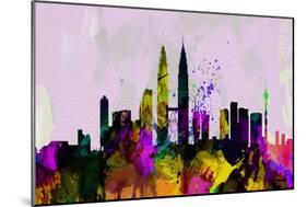 Kuala Lumpur City Skyline-NaxArt-Mounted Art Print