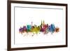 Kuala Lumpur Malaysia Skyline-Michael Tompsett-Framed Art Print