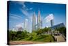 Kuala Lumpur's Skyscraper-Ronen-Stretched Canvas