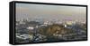 Kuala Lumpur skyline seen at sunrise from Bukit Tabur Mountain, Malaysia, Southeast Asia, Asia-Matthew Williams-Ellis-Framed Stretched Canvas