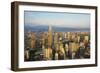 Kuala Lumpur Skyline Seen from Kl Tower, Kuala Lumpur, Malaysia, Southeast Asia, Asia-Jochen Schlenker-Framed Photographic Print