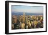 Kuala Lumpur Skyline Seen from Kl Tower, Kuala Lumpur, Malaysia, Southeast Asia, Asia-Jochen Schlenker-Framed Photographic Print