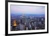 Kuala Lumpur Skyline Seen from Kl Tower, Kuala Lumpur, Malaysia, Southeast Asia, Asia-Jochen Schlenker-Framed Photographic Print