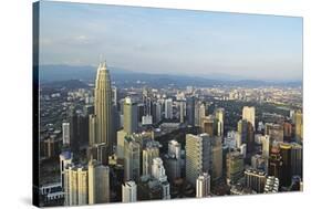 Kuala Lumpur Skyline Seen from Kl Tower, Kuala Lumpur, Malaysia, Southeast Asia, Asia-Jochen Schlenker-Stretched Canvas