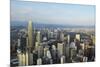 Kuala Lumpur Skyline Seen from Kl Tower, Kuala Lumpur, Malaysia, Southeast Asia, Asia-Jochen Schlenker-Mounted Photographic Print