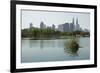 Kuala Lumpur Skyline Seen from Lake Titiwangsa, Kuala Lumpur, Malaysia, Southeast Asia, Asia-Jochen Schlenker-Framed Photographic Print