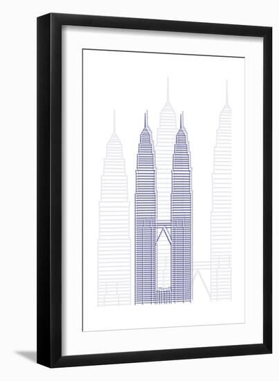 Kuala Lumpur-Cristian Mielu-Framed Art Print