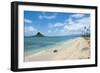 Kualoa Beach, Oahu, Hawaii, United States of America, Pacific-Michael-Framed Photographic Print