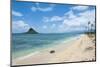 Kualoa Beach, Oahu, Hawaii, United States of America, Pacific-Michael-Mounted Photographic Print