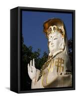 Kuan Yin, Goddess of Mercy, Hong Kong, China, Asia-null-Framed Stretched Canvas