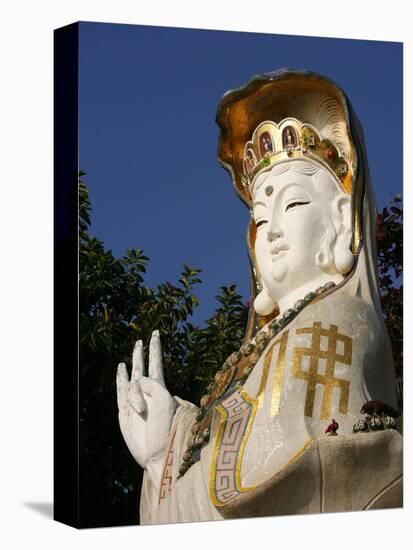 Kuan Yin, Goddess of Mercy, Hong Kong, China, Asia-null-Stretched Canvas