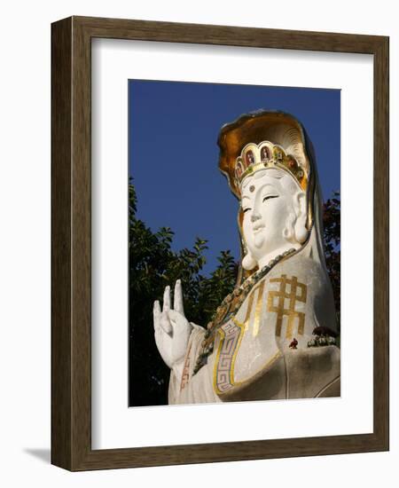 Kuan Yin, Goddess of Mercy, Hong Kong, China, Asia-null-Framed Photographic Print