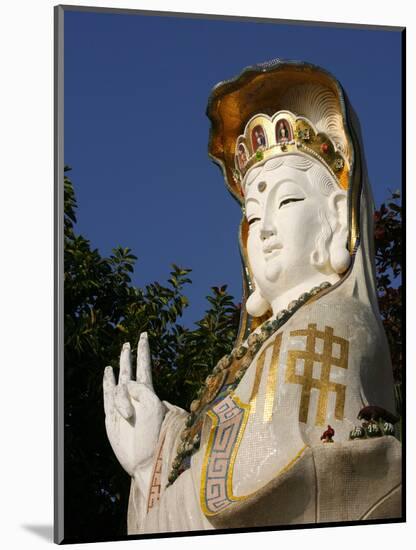 Kuan Yin, Goddess of Mercy, Hong Kong, China, Asia-null-Mounted Photographic Print