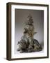 Kuan Yin Simhanada, Bronze Statue, China, Ming Dynasty, 14th-17th Century-null-Framed Giclee Print