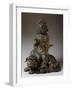 Kuan Yin Simhanada, Bronze Statue, China, Ming Dynasty, 14th-17th Century-null-Framed Giclee Print