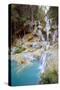 Kuang Si falls, Luang Prabang, Laos, Indochina, Southeast Asia-Jan Miracky-Stretched Canvas