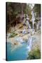 Kuang Si falls, Luang Prabang, Laos, Indochina, Southeast Asia-Jan Miracky-Stretched Canvas