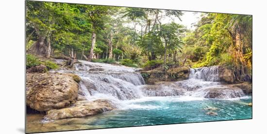 Kuang Si Falls, Luang Prabang, Laos-Pangea Images-Mounted Giclee Print