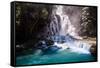 Kuang Si Waterfall, Luang Prabang, Laos-rueangrit-Framed Stretched Canvas