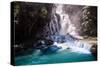 Kuang Si Waterfall, Luang Prabang, Laos-rueangrit-Stretched Canvas