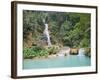 Kuang Si Waterfalls, Luang Prabang, Laos, Indochina, Southeast Asia, Asia-Matthew Williams-Ellis-Framed Photographic Print