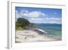 Kuaotunu Beach, Coromandel Peninsula, Waikato, North Island, New Zealand, Pacific-Ian-Framed Photographic Print