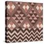 Kuba Cloth Mat II Blush Crop-Sue Schlabach-Stretched Canvas