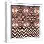 Kuba Cloth Mat II Blush Crop-Sue Schlabach-Framed Art Print