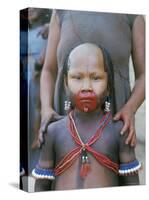 Kuben-Kran-Kegan Indian Boy, Brazil, South America-Robin Hanbury-tenison-Stretched Canvas