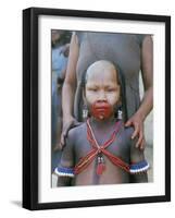 Kuben-Kran-Kegan Indian Boy, Brazil, South America-Robin Hanbury-tenison-Framed Photographic Print