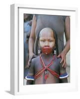 Kuben-Kran-Kegan Indian Boy, Brazil, South America-Robin Hanbury-tenison-Framed Photographic Print