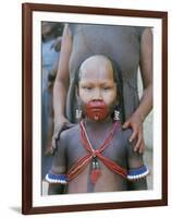 Kuben-Kran-Kegan Indian Boy, Brazil, South America-Robin Hanbury-tenison-Framed Photographic Print