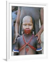 Kuben-Kran-Kegan Indian Boy, Brazil, South America-Robin Hanbury-tenison-Framed Photographic Print