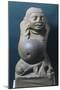 Kubera, the God of Wealth, Statue from Ahichchatra, India-null-Mounted Giclee Print