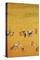 Kublai Khan (1214-94) Hunting, Yuan Dynasty-Liu Kuan-tao-Stretched Canvas